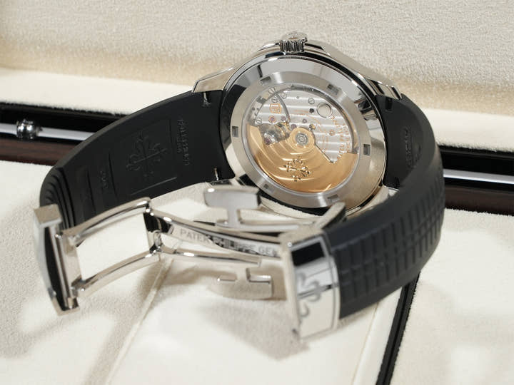 パテックフィリップ アクアノート Ref.5167A-001 ステンレススチール ブラック文字盤