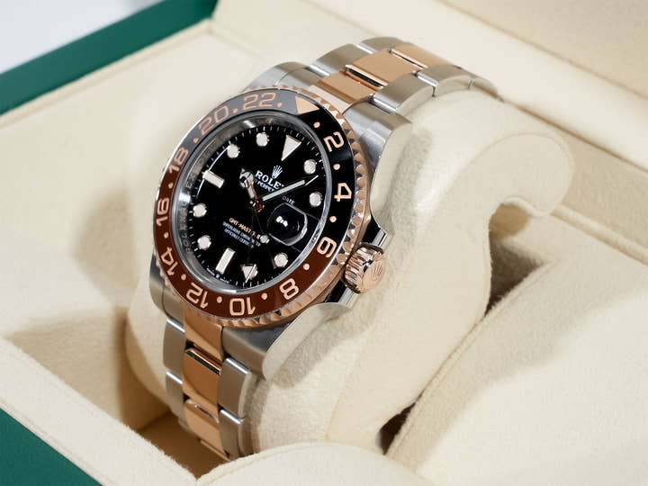Rolex GMT-Master II Ref. 126711CHNR Stainless Steel/Everose Gold Black Dial