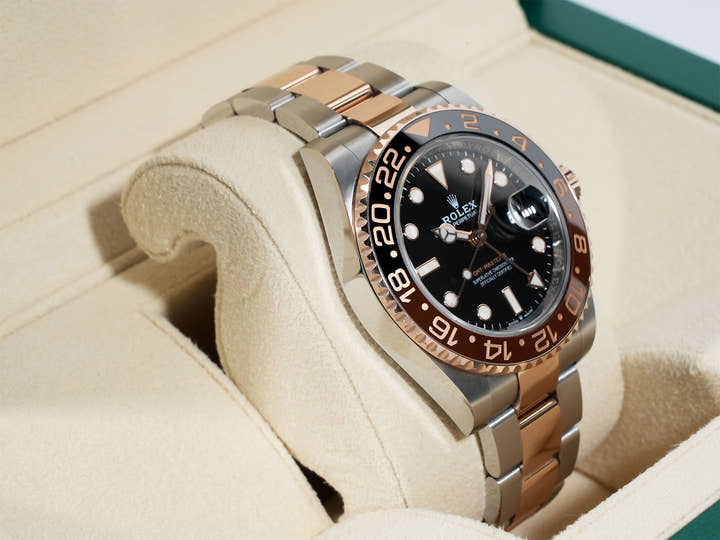 Rolex GMT-Master II Ref. 126711CHNR Stainless Steel/Everose Gold Black Dial