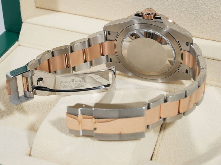 Rolex GMT-Master II Ref. 126711CHNR Stainless Steel/Everose Gold Black Dial