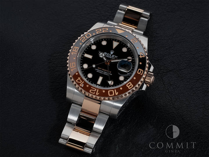 Rolex GMT-Master II Ref. 126711CHNR Stainless Steel/Everose Gold Black Dial