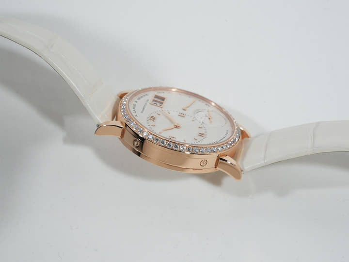 A.ランゲ&ゾーネ リトル ランゲ1 ムーンフェイズ Ref.182.83 シルバー文字盤 美中古 5efvwj93