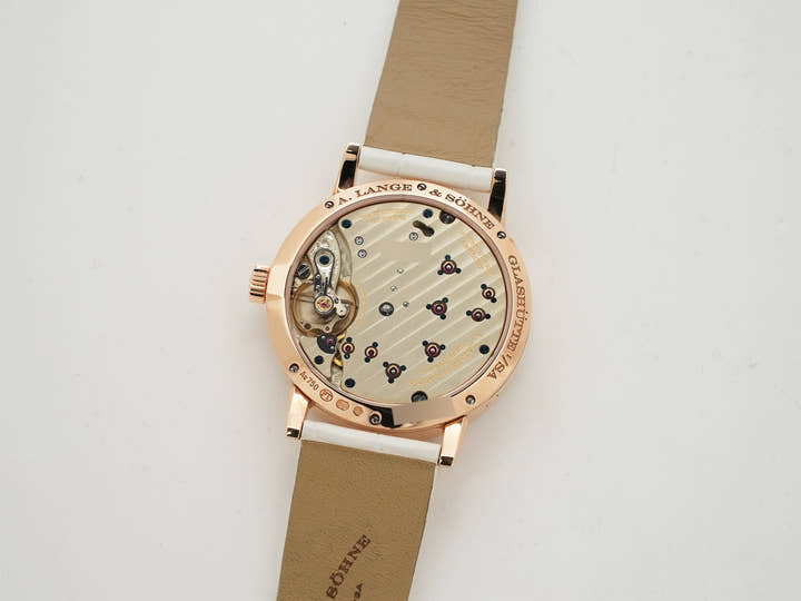 A.ランゲ&ゾーネ リトル ランゲ1 ムーンフェイズ Ref.182.83 シルバー文字盤 美中古 5efvwj93
