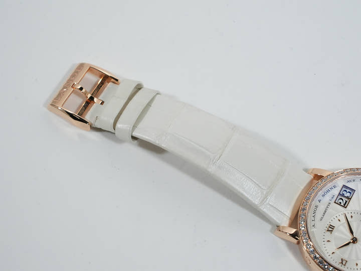 A.ランゲ&ゾーネ リトル ランゲ1 ムーンフェイズ Ref.182.83 シルバー文字盤 美中古 5efvwj93