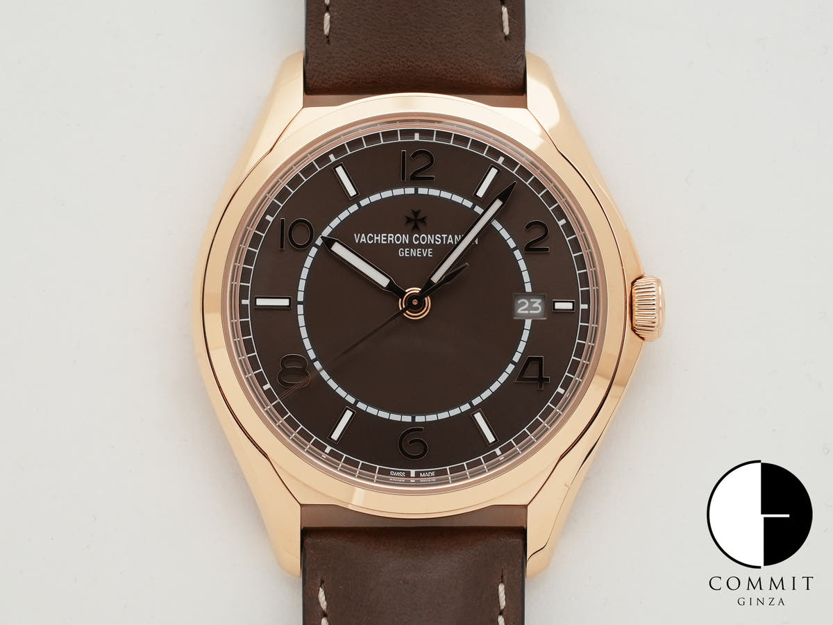 ヴァシュロンコンスタンタン フィフティーシックス オートマティック Ref.4600E/000R-B576 ピンクゴールド ブラウン文字盤 中古 c5kms8ib