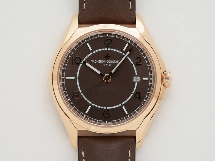 ヴァシュロンコンスタンタン フィフティーシックス オートマティック Ref.4600E/000R-B576 ピンクゴールド ブラウン文字盤 中古 c5kms8ib