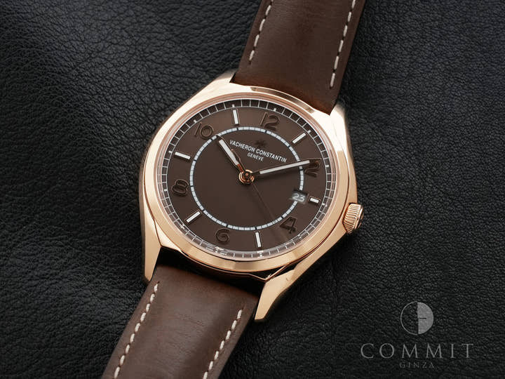 ヴァシュロンコンスタンタン フィフティーシックス オートマティック Ref.4600E/000R-B576 ピンクゴールド ブラウン文字盤 中古 c5kms8ib