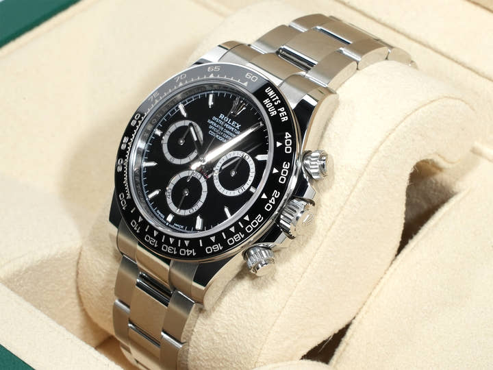 ロレックス デイトナ Ref.126500LN ステンレススチール ブラック文字盤