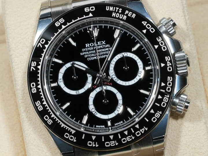 ロレックス デイトナ Ref.126500LN ステンレススチール ブラック文字盤