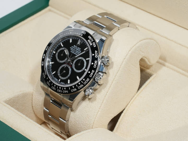 ロレックス デイトナ Ref.126500LN ステンレススチール ブラック文字盤