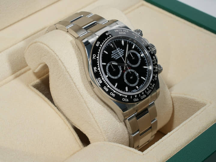 ロレックス デイトナ Ref.126500LN ステンレススチール ブラック文字盤