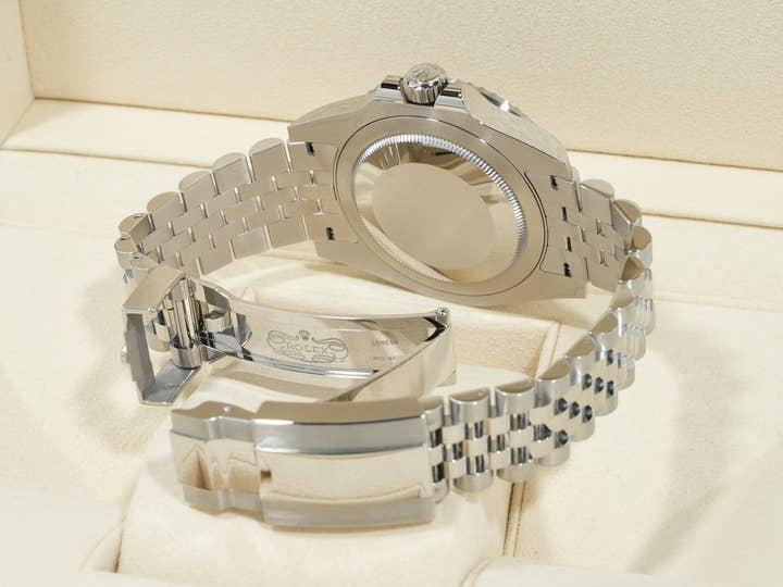 Rolex GMT-Master II Ref. 126710BLNR Stainless Steel Black Dial Jubilee Bracelet
