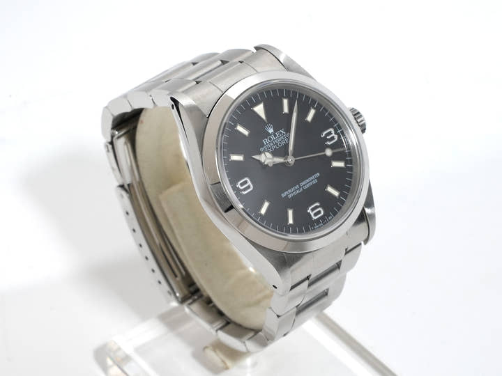 ロレックス エクスプローラーI Ref.14270 ステンレススチール ブラック文字盤