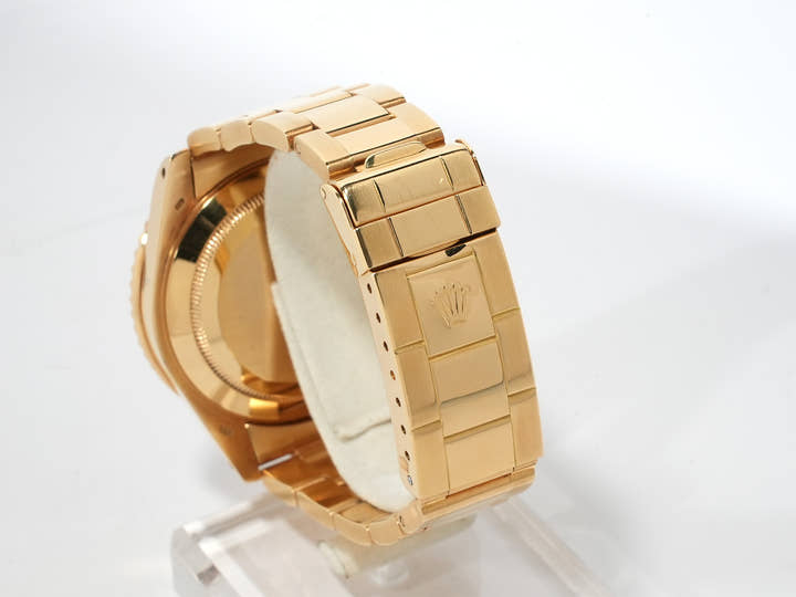 ロレックス サブマリーナー デイト Ref.16808 イエローゴールド ブルー文字盤