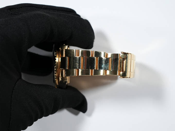 ロレックス サブマリーナー デイト Ref.16808 イエローゴールド ブルー文字盤