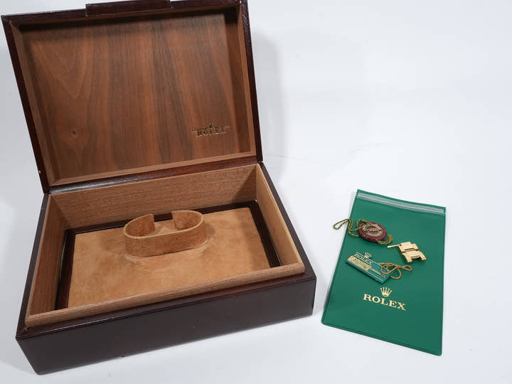 ロレックス サブマリーナー デイト Ref.16808 イエローゴールド ブルー文字盤