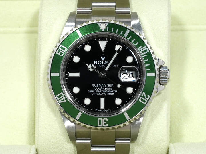 Rolex Submariner Date Ref. 16610LV Stainless Steel Black Dial