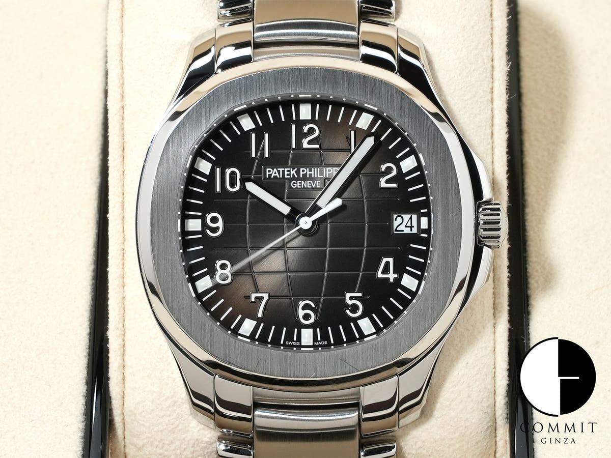 パテックフィリップ アクアノート エクストララージ Ref.5167/1A-001 ステンレススチール ブラック文字盤