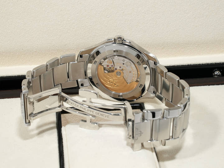 パテックフィリップ アクアノート エクストララージ Ref.5167/1A-001 ステンレススチール ブラック文字盤