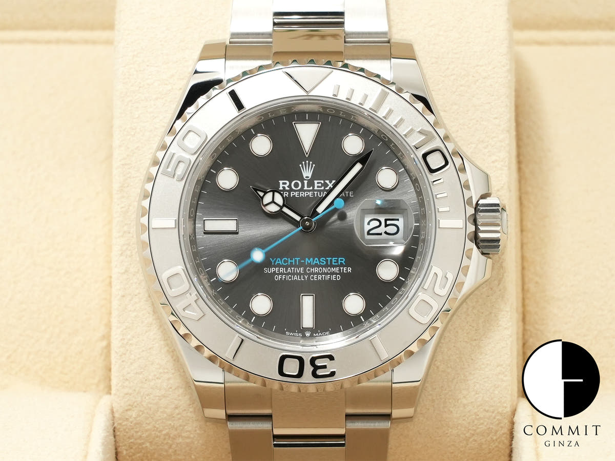 ロレックス ヨットマスター40 Ref.126622 ステンレススチール/プラチナ スレート文字盤