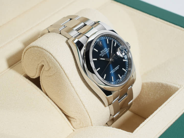 Rolex Datejust Ref. 116200 Stainless Steel Blue Dial
