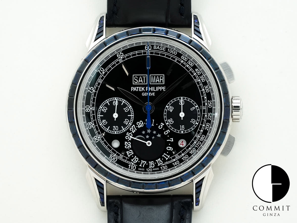パテックフィリップ パーペチュアルカレンダー クロノグラフ Ref.5271/11P-001 プラチナ ラックブラック文字盤