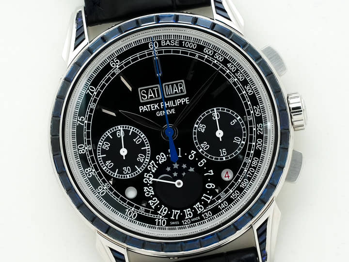 パテックフィリップ パーペチュアルカレンダー クロノグラフ Ref.5271/11P-001 プラチナ ラックブラック文字盤