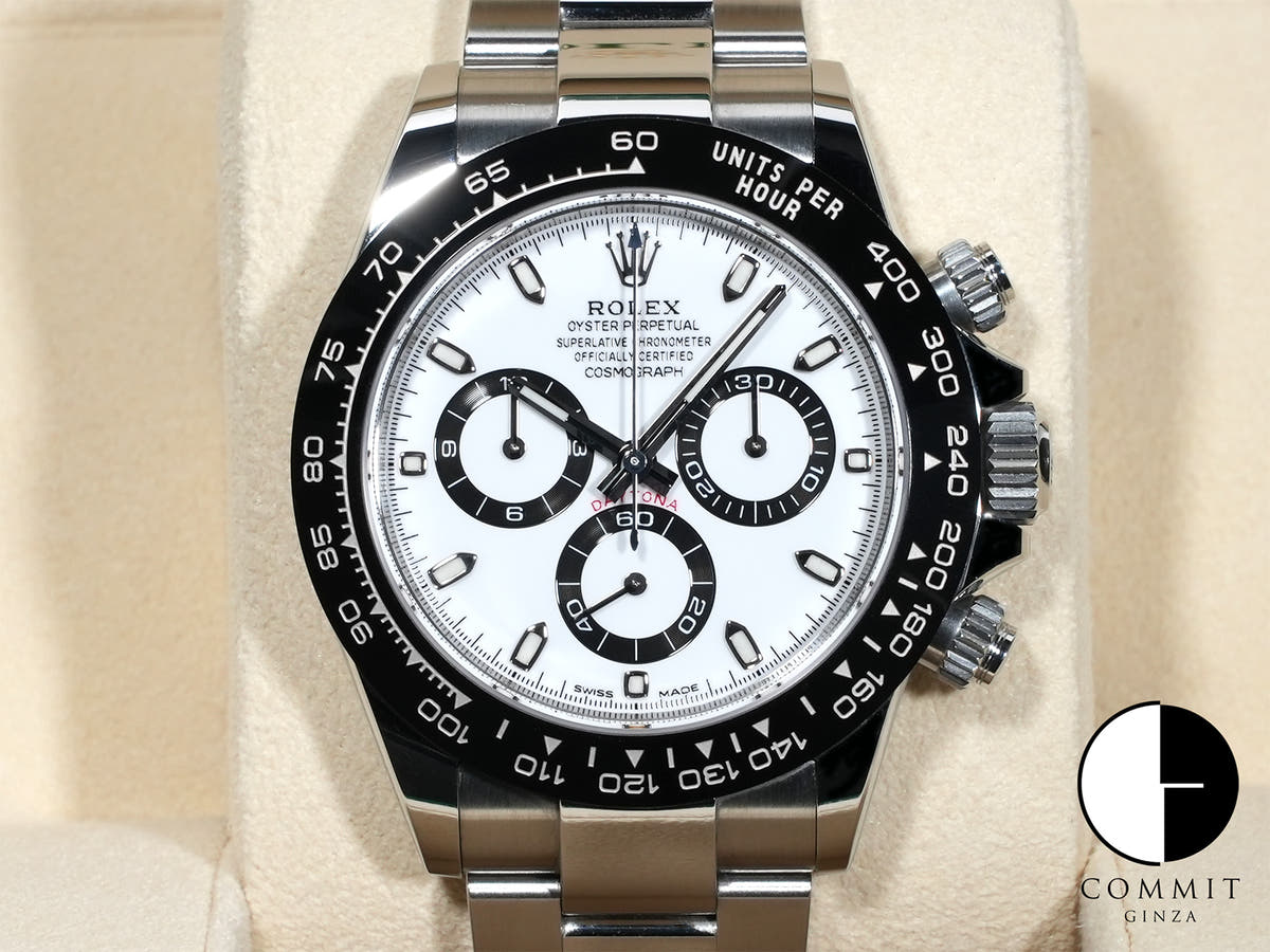 ロレックス デイトナ Ref.116500LN ステンレススチール ホワイト文字盤