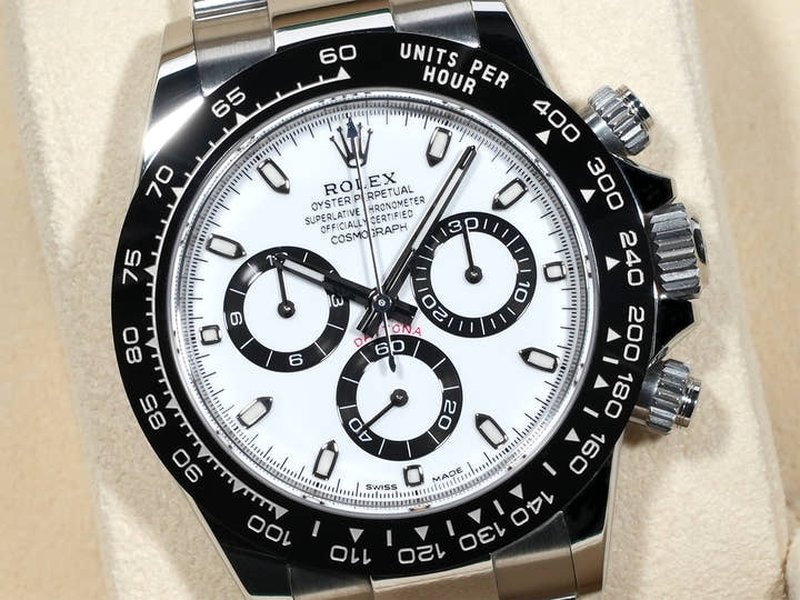 ロレックス デイトナ Ref.116500LN ステンレススチール ホワイト文字盤