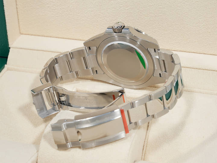 ロレックス GMTマスターII Ref.126710GRNR ステンレススチール ブラック文字盤 オイスターブレスレット