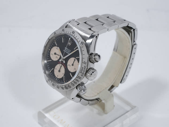 ロレックス デイトナ Ref.6265 ステンレススチール ブラック文字盤