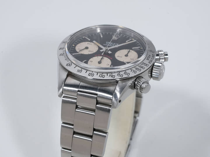 ロレックス デイトナ Ref.6265 ステンレススチール ブラック文字盤