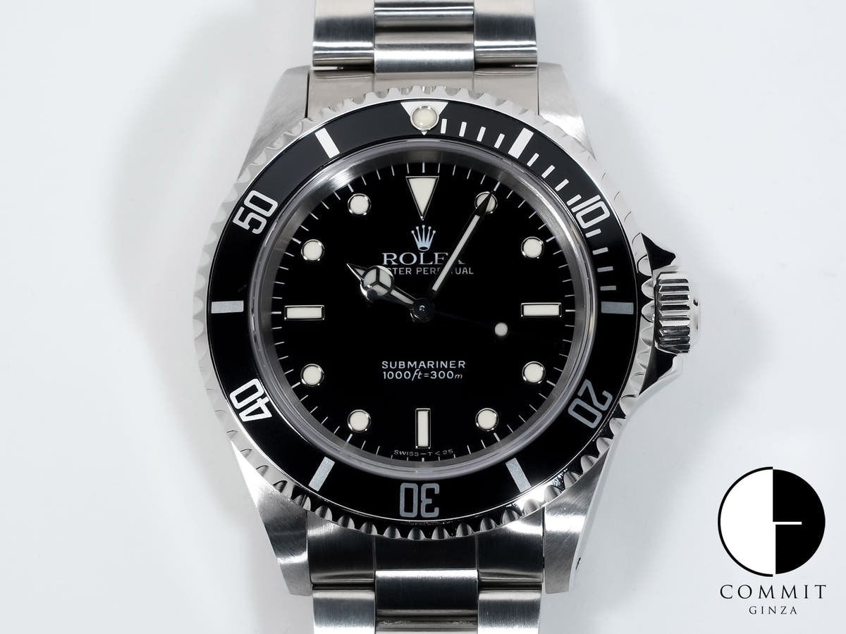 ロレックス サブマリーナー ノンデイト Ref.14060 ステンレススチール ブラック文字盤