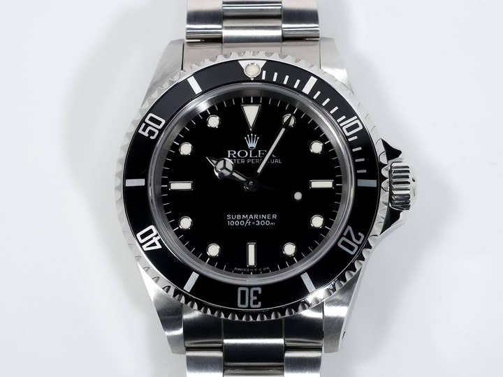 ロレックス サブマリーナー ノンデイト Ref.14060 ステンレススチール ブラック文字盤