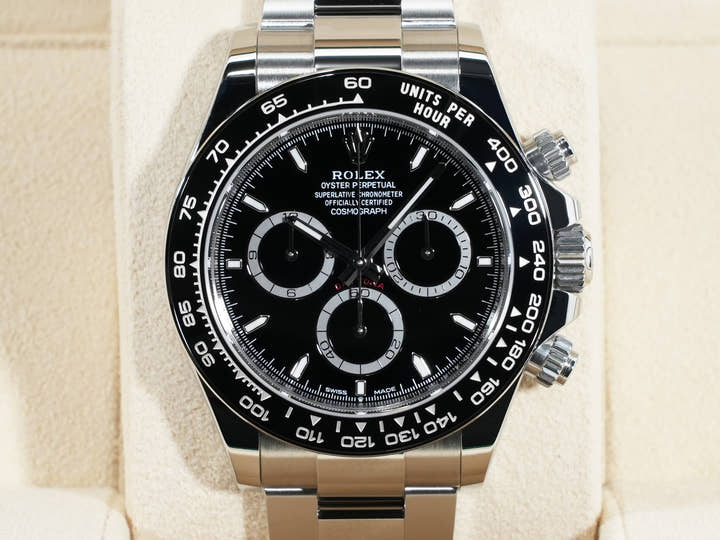 ロレックス デイトナ Ref.126500LN ステンレススチール ブラック文字盤