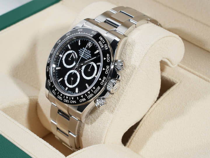 ロレックス デイトナ Ref.126500LN ステンレススチール ブラック文字盤
