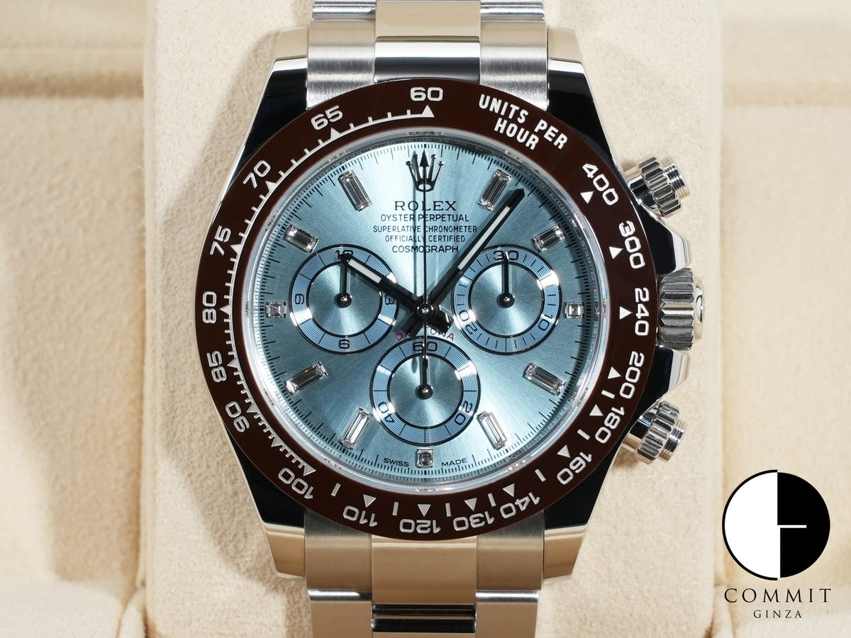 ロレックス デイトナ Ref.116506A プラチナ アイスブルー文字盤