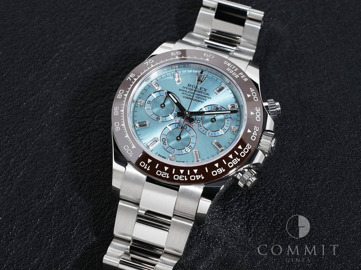ロレックス デイトナ Ref.116506A プラチナ アイスブルー文字盤
