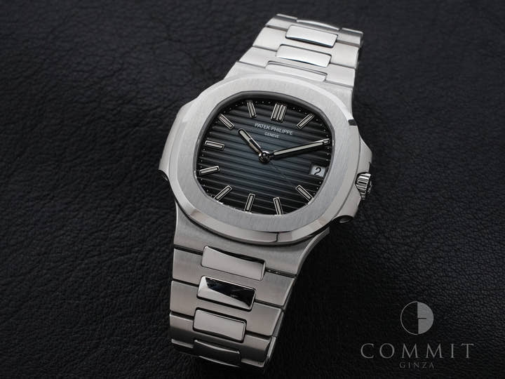 パテックフィリップ ノーチラス Ref.5711/1A-010 ステンレススチール ブルー文字盤