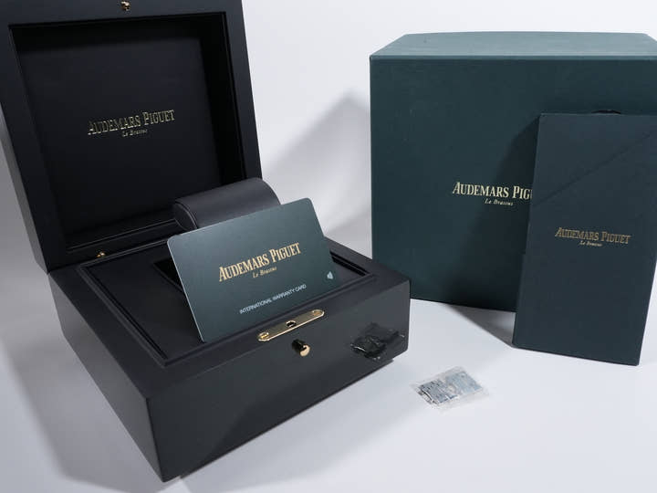 オーデマピゲ ロイヤルオーク Ref.15503BC.OO.1220BC.01 ホワイトゴールド ブルー文字盤