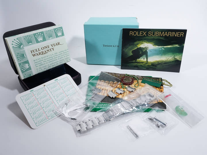 ロレックス サブマリーナー デイト TIFFANY&CO. Ref.16610 ステンレススチール ブラック文字盤