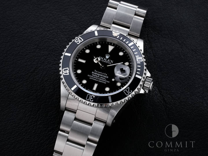 ロレックス サブマリーナー デイト TIFFANY&CO. Ref.16610 ステンレススチール ブラック文字盤