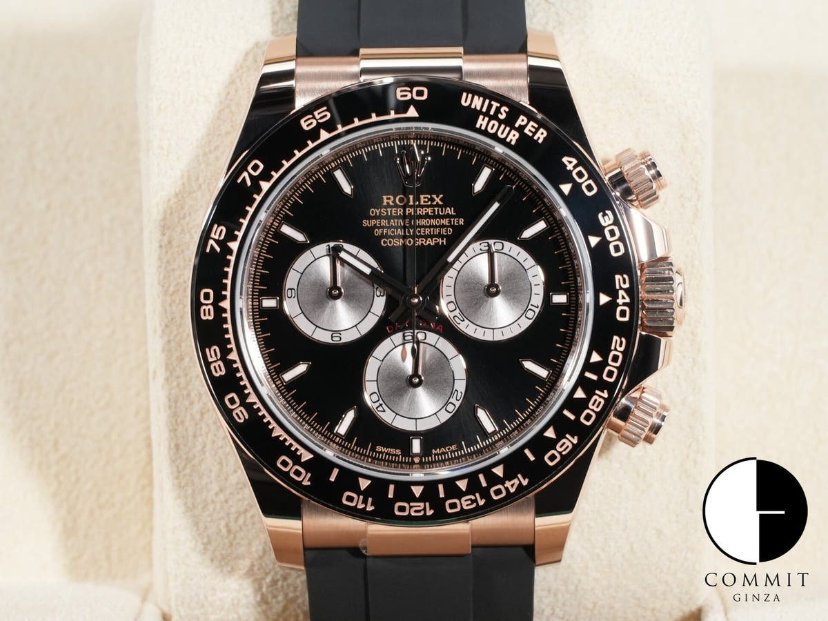 ロレックス デイトナ Ref.126515LN エバーローズゴールド ブライトブラックxサンダスト文字盤
