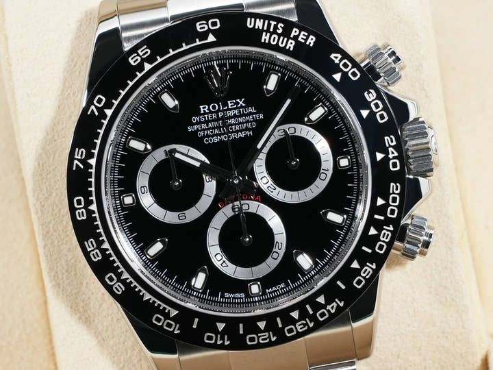 ロレックス デイトナ Ref.116500LN ステンレススチール ブラック文字盤
