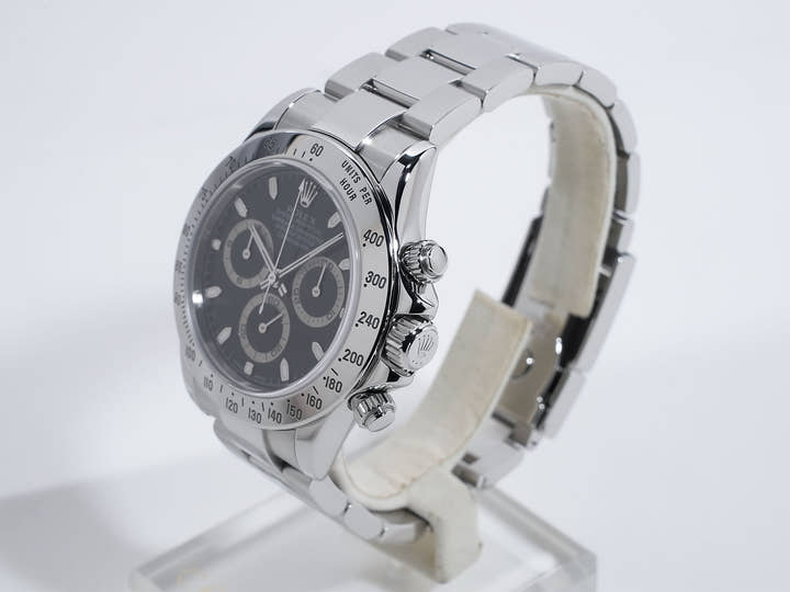 ロレックス デイトナ Ref.116520 ステンレススチール ブラック文字盤