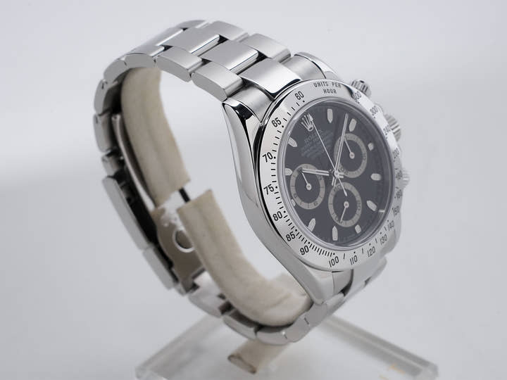 ロレックス デイトナ Ref.116520 ステンレススチール ブラック文字盤