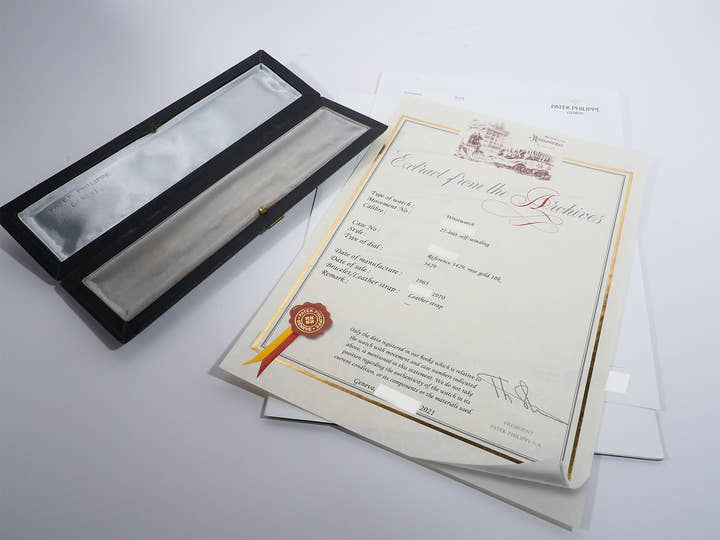 パテックフィリップ カラトラバ Ref.3429 ローズゴールド シルバー文字盤