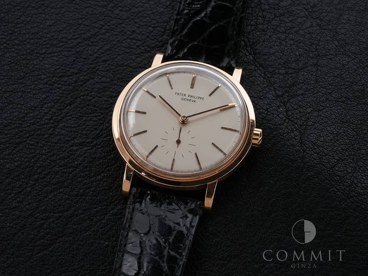 パテックフィリップ カラトラバ Ref.3429 ローズゴールド シルバー文字盤