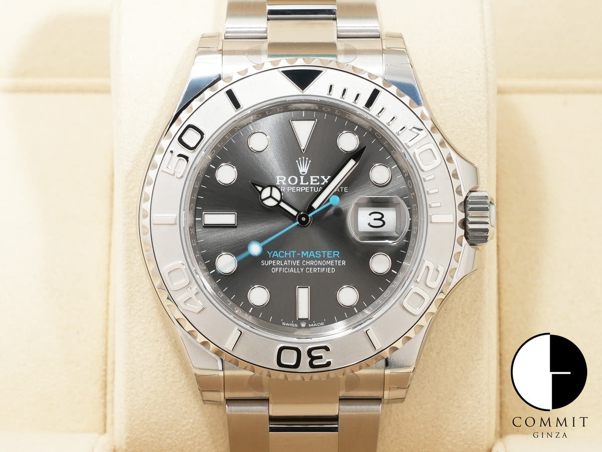 ロレックス ヨットマスター40 Ref.126622 ステンレススチール/プラチナ スレート文字盤