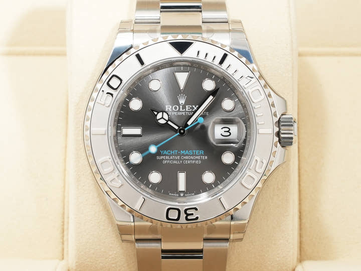 ロレックス ヨットマスター40 Ref.126622 ステンレススチール/プラチナ スレート文字盤